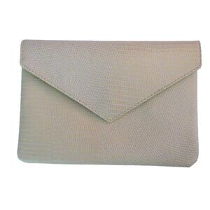 🛒 $5 - New IPSY Glam Bag -  Cream Makeup Bag Travel